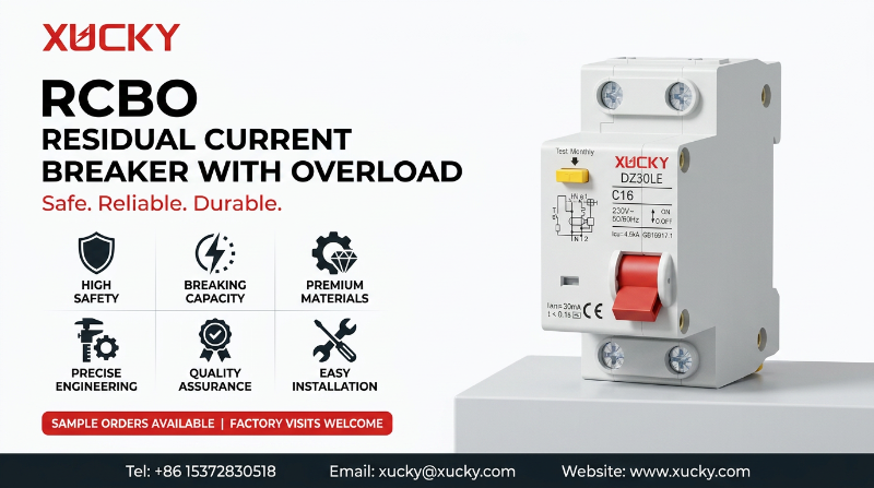 XUCKY herdefinieert compacte veiligheid met de geheel nieuwe DZ30LE RCBO-serie