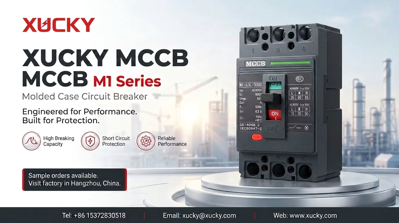 Precisie ontmoet kracht: introductie van de XUCKY M1-63L MCCB.